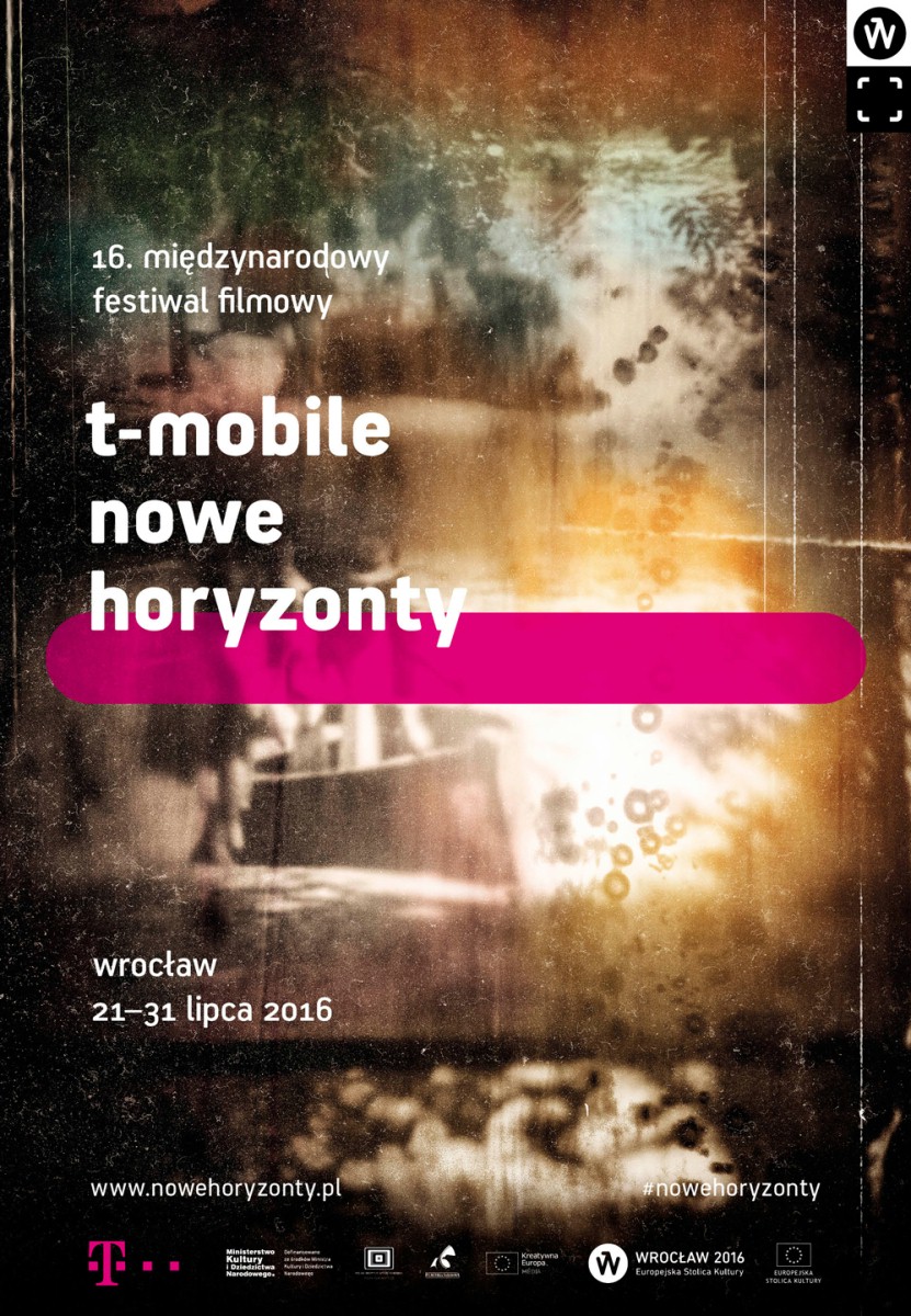 Oto plakat 16. T-Mobile Nowych Horyzont&oacute;w
