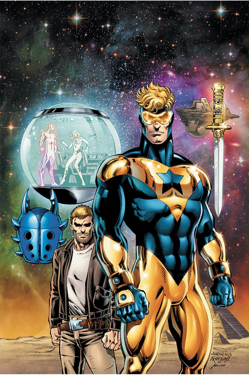 Booster Gold nie spotka Supermana i Batmana