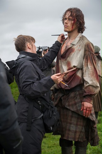 FOTO: Zakrwawiony Sam Heughan