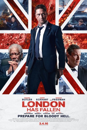 FOTO: Bloody hell, toż to nowy plakat "Londynu w ogniu"