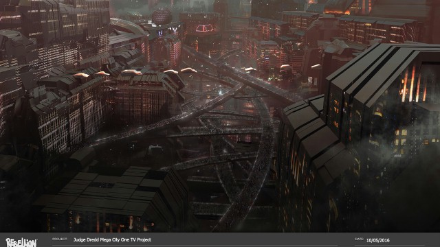 FOTO: Tak może wyglądać serial "Judge Dredd: Mega-City One"