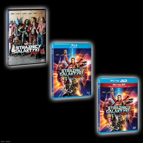 "Strażnicy Galaktyki Vol. 2" już na Blu-ray 3D, Blu-ray i DVD