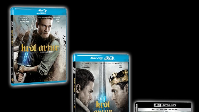 "Król Artur: Legenda miecza" na Blu-ray i DVD