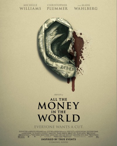 FOTO: Plakaty "Wszystkich pieniędzy świata" już bez Spaceya