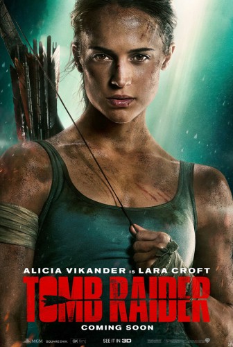 FOTO: Alicia Vikander jako Lara Croft na nowym plakacie