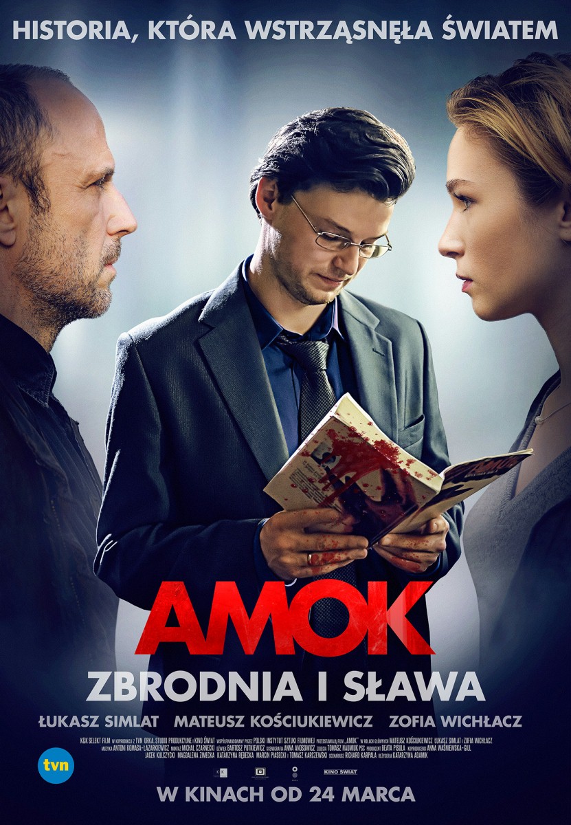 PREMIERA: Plakat filmu "Amok" zapowiada historię, kt&oacute;ra...