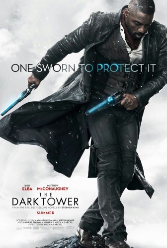 Rewolwerowiec i Człowiek w czerni na plakatach "Mrocznej wieży"