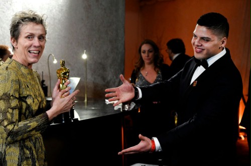 Frances McDormand krótko cieszyła się Oscarem