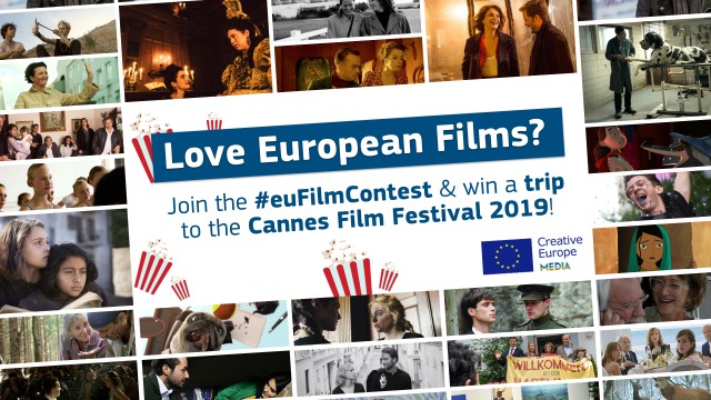 Weź udział w 3. edycji konkursu #euFilmContest i pojedź do Cannes