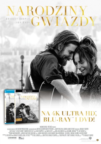 "Narodziny gwiazdy" na Blu-ray i DVD od 24 kwietnia