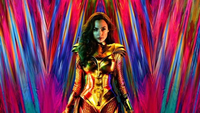 Feeria barw na plakacie "Wonder Woman 1984"