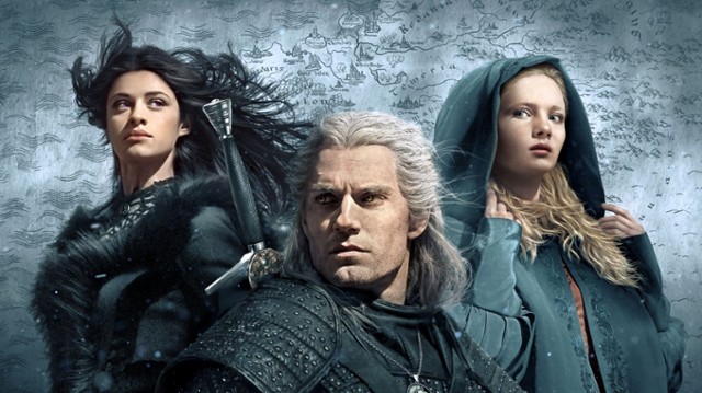 FOTO: Geralt, Yennefer i Ciri na plakacie "Wiedźmina"
