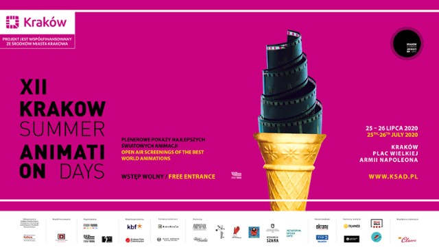 Zapraszamy na 12. Krakow Summer Animation Days