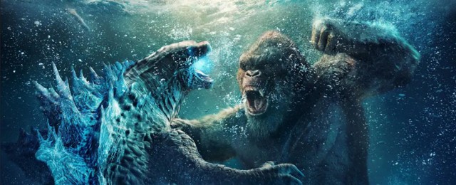 Starcie potworów na nowym plakacie filmu "Godzilla vs. Kong"