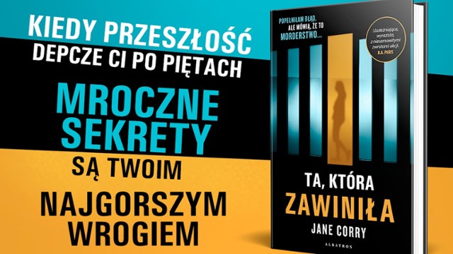 Nowa autorka w serii thriller&oacute;w Wydawnictwa Albatros!