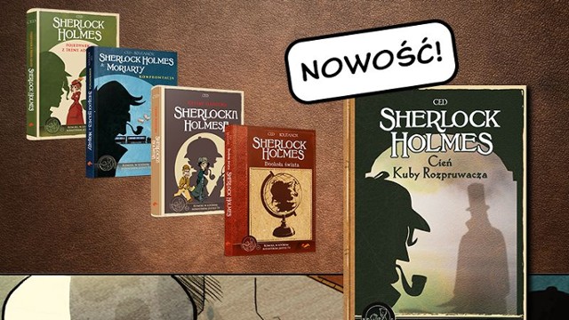Kolejny komiks paragrafowy o Sherlocku Holmesie!