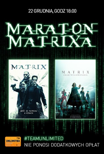 "Matrix" powraca! Mini maraton w Cinema City