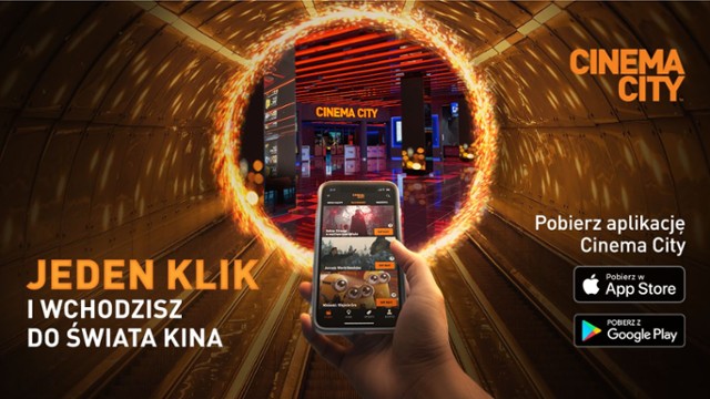 Ciesz się kinem z kontem My Cinema City i aplikacją Cinema City