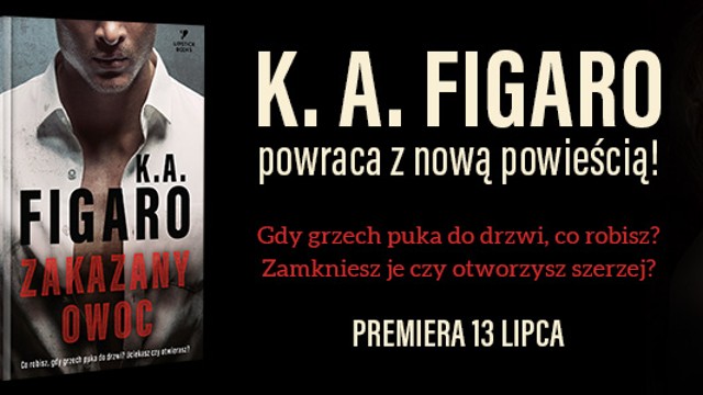 K. A. Figaro powraca z nową powieścią