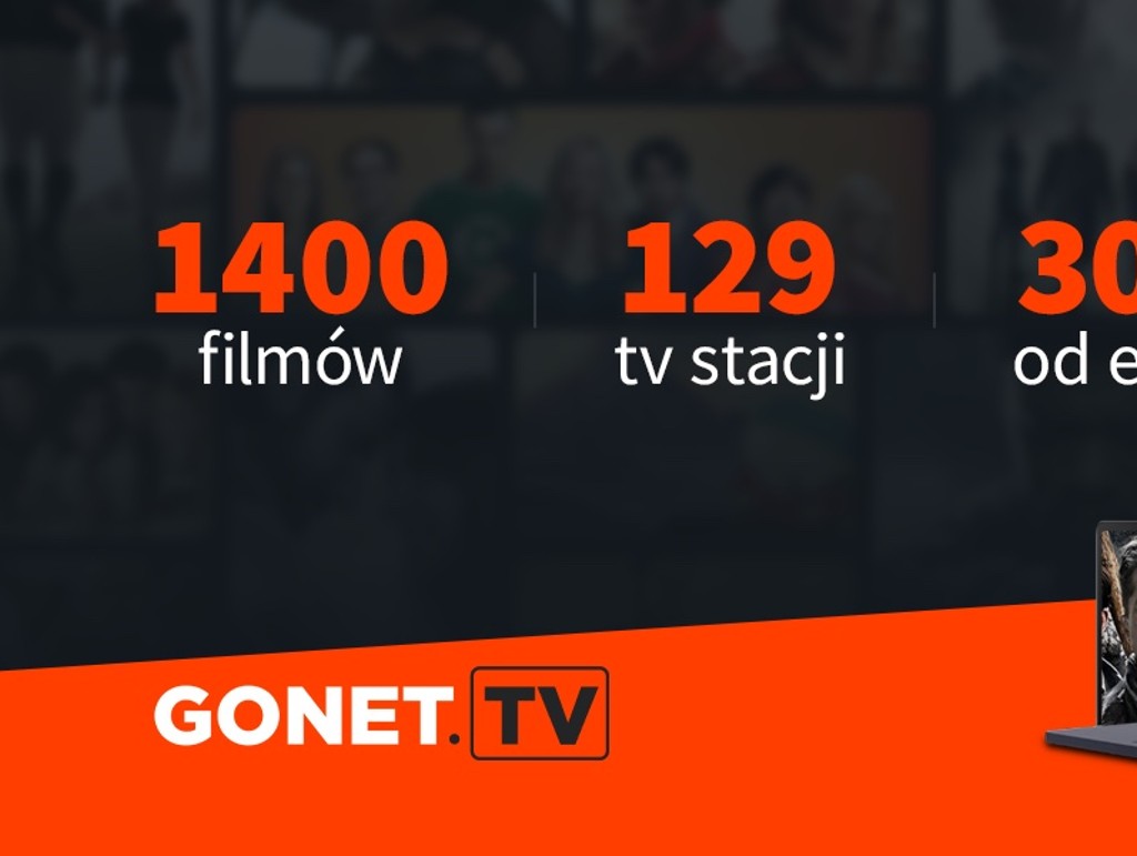 Wypróbuj z GONET.TV połączenia dwóch telewizyjnych światów. Ogromnej  biblioteki filmów i telewizji na żywo - Filmweb