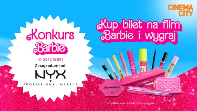 Kup bilet na film Barbie do Cinema City i wygraj nagrody