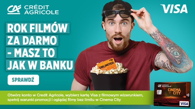 Nawet rok seans&oacute;w filmowych za darmo &ndash; masz to jak w banku!