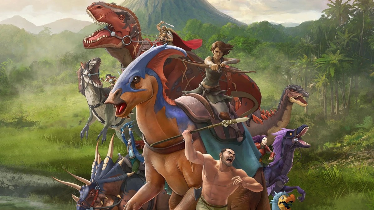 Do you remember the game “ARK: Survival Evolved”?  This is the setting for the animated series