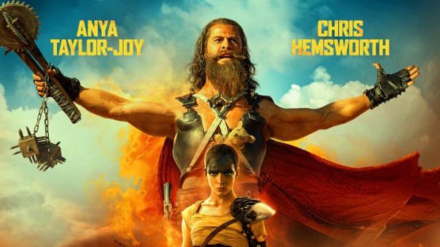 Chris Hemsworth i Anya Taylor-Joy na plakacie "Furiosy"