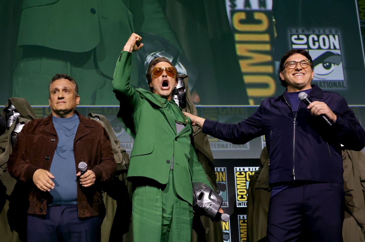 Russo Brothers to Direct ‘Avengers 5’ and ‘Avengers 6’ Robert Downey Jr. Formally as Physician Doom