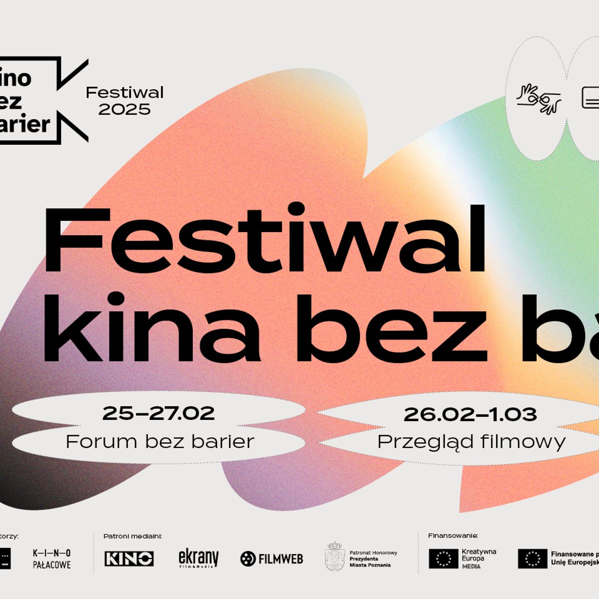 Festiwal kina bez barier. Pionierskie wydarzenie w Polsce poĹwiÄcone dostÄpnoĹci kina