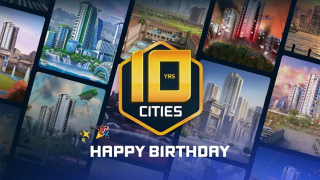 "Cities: Skylines" ma 10 lat. Są prezenty dla graczy!