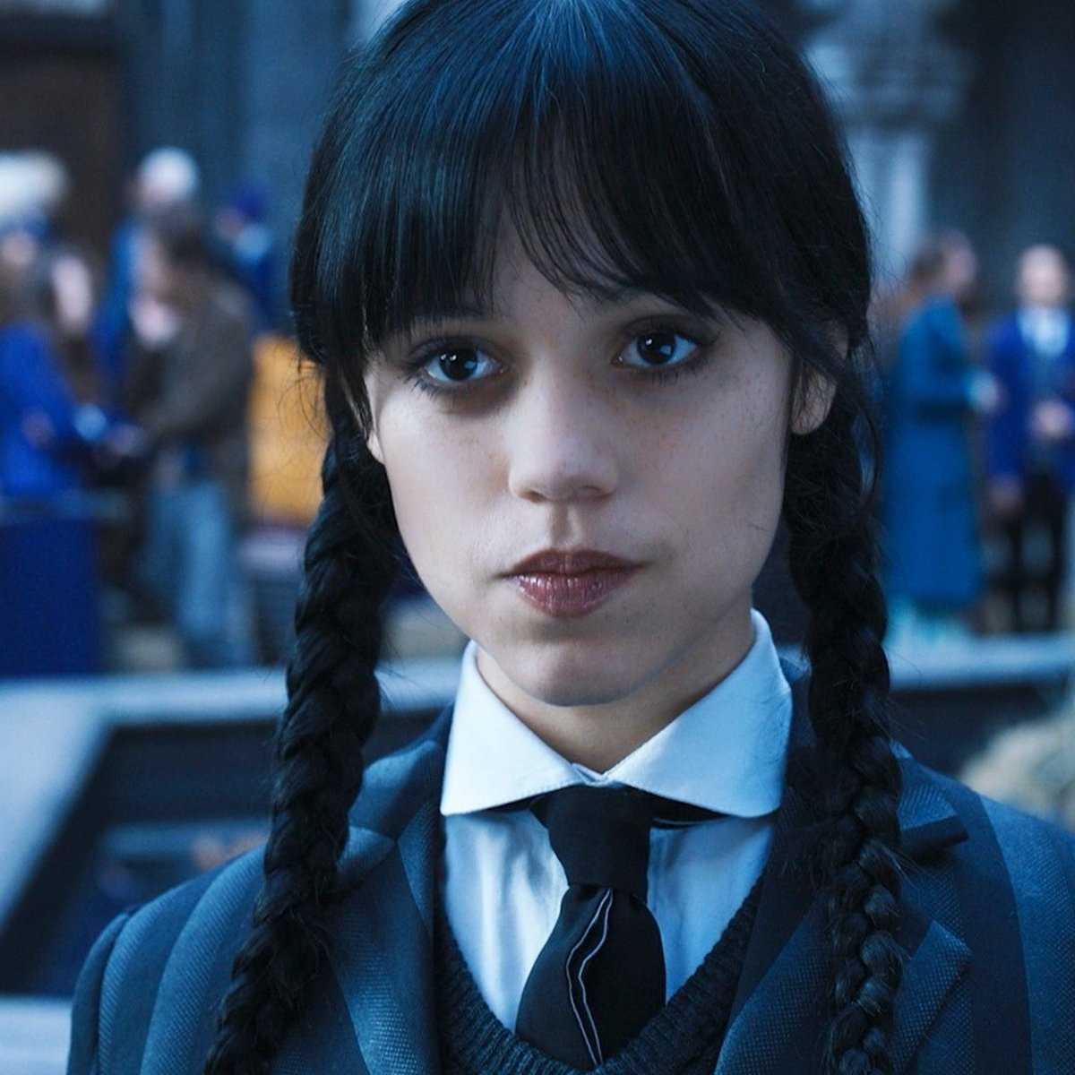 "Wednesday" zĹoĹźy hoĹd slasherom. Obiecuje Jenna Ortega