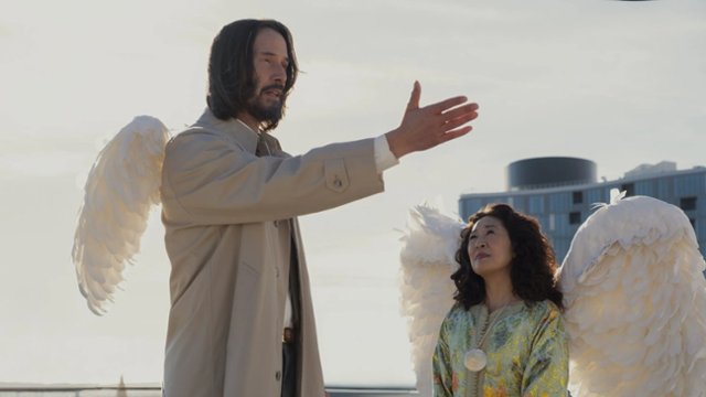 Keanu Reeves i Seth Rogen w zwiastunie filmu "Anioł stróż"....