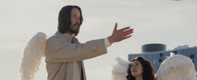 Keanu Reeves i Seth Rogen w zwiastunie filmu "Anioł stróż"....