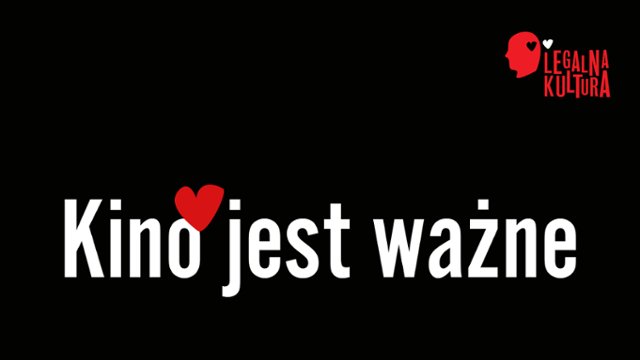 Legalna Kultura przedstawia spoty "W czerni kina"