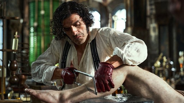 Jacob Elordi jako potwór Frankensteina na nowym plakacie