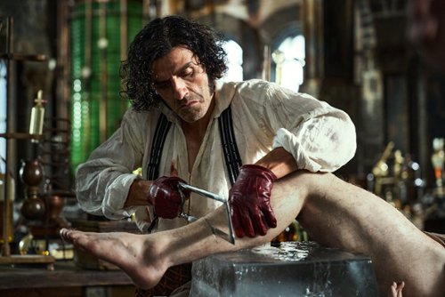 Jacob Elordi jako potwór Frankensteina na nowym plakacie