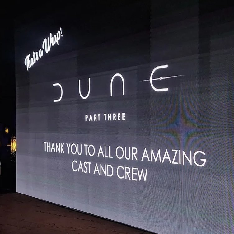 "Diuna: część trzecia". Denis Villeneuve zakończył zdjęcia!