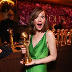 Rose Byrne odbierała Złoty Glob, a jej męża nie było na gali. Co robił Bobby Cannavale?