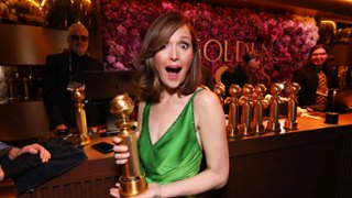Rose Byrne odbierała Złoty Glob, a jej męża nie było na gali