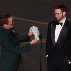 Oscary 2026: Robert Downey Jr., Chris Evans i stringi Chunninga Tatuma