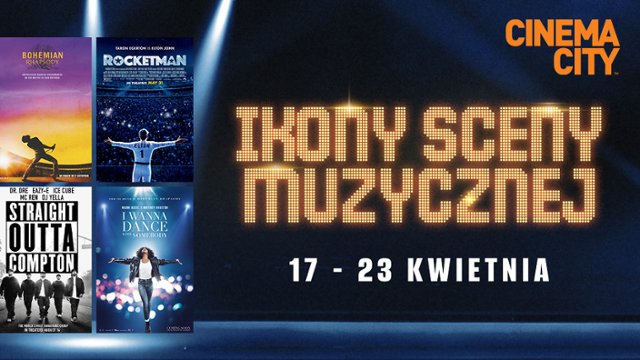Ikony sceny muzycznej powracają na wielki ekran Cinema City