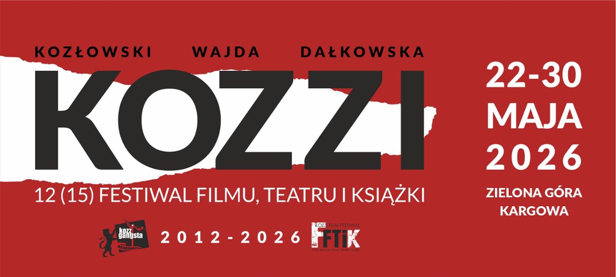 Startuje 12 (15) Kozzi Film Festiwal. 22-30 maja. Zielona Góra