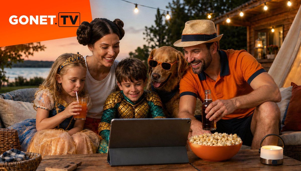 Telewizja internetowa i rodzinne lato bez pośpiechu