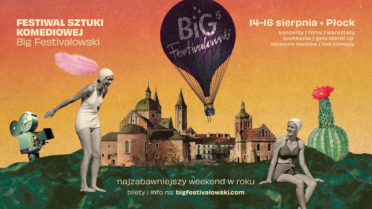 BiG Festivalowski po raz 5.! Płock znów stolicą komedii