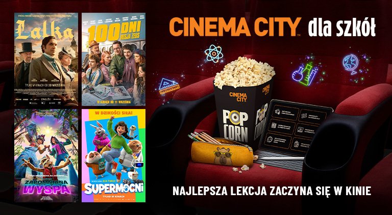 Back to school z Cinema City – jesień pełna filmów