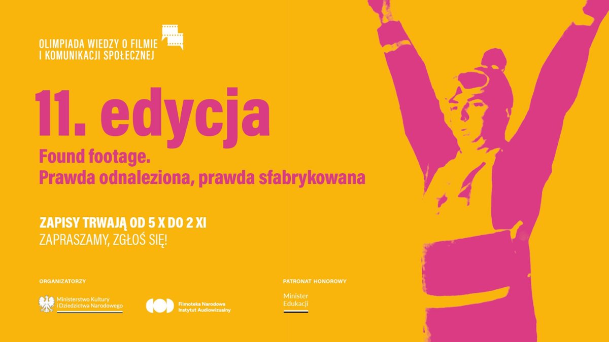 11. Olimpiada Wiedzy o Filmie i Komunikacji Społecznej