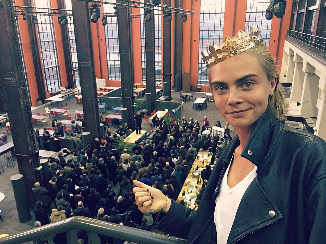 FOTO: Cara Delevingne kręci już z Lukiem Bessonem