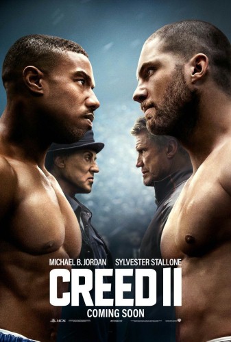 FOTO: Starcie tytanów na plakacie "Creed II"