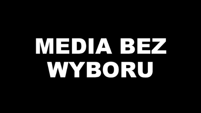 Popieramy protest medi&oacute;w